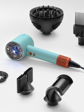 Dyson Supersonic Nural Hair Dryer | Ceramic Patina/Topaz | Barely Used